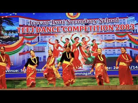 Class 6D Teej Dance 2083