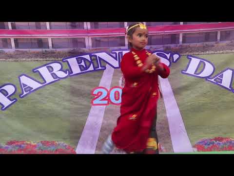 Ma ta gau ki gori dance video of class - UKG A (Parent's Day 2080)
