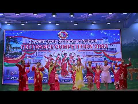 Class 3E Teej dance 2083