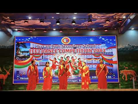 Class 9A Group A Teej Dance 2083