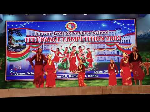 Class 7B Teej Dance 2083