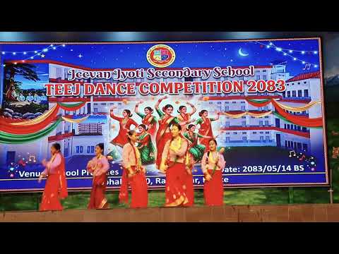 Class 8A group A Teej Dance 2083