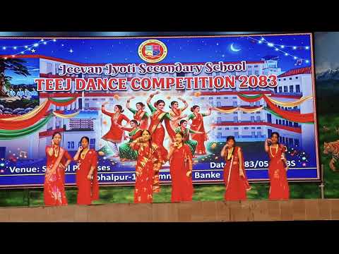 Class 8B Teej Dance 2083
