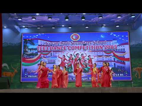 Class 5B Teej Dance 2083