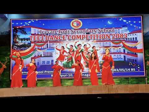 Class 8C Teej Dance 2083