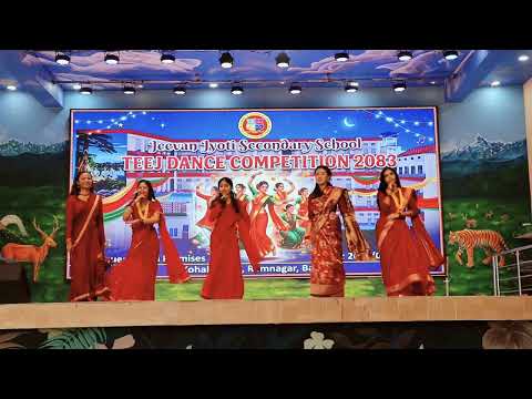 Class 9A Group B Teej Dance 2083