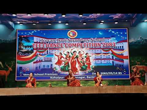 Class 11A Teej Dance 2083
