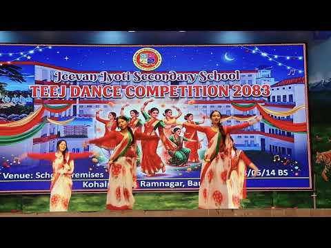 Class 11B Teej Dance 2083